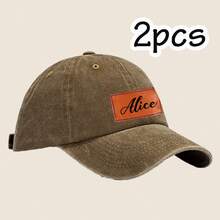 Customized Embroidered Sun Hats, Baseball Caps, Birthday Gifts, Anniversary, Travel Accessories, Suitable For Friends, Couples And Family - Style a - View 15