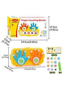 Children's Educational Learning Toy - Addition And Subtraction Finger Number Teaching Aid - Early Childhood Calculation Education, Children's Cognitive Educational Toy - Multicolor - View 11