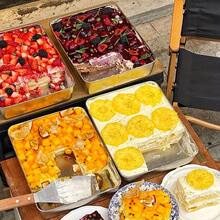 Stainless Steel Baking Tray, Cake Mold, Tiramisu Baking Dish With Lid, Steamed Cake Baking Tray, Stackable Snack Box (Suitable For Nuts, Fruits And Picnic Use), Stainless Steel Bento Box, Stackable Food Storage Container (Suitable For Picnic, Camping And Kitchen Party Storage) - Multicolor - View 5