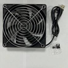 OUYUANSU USB 機殼風扇 路由器機頂盒散熱風扇 12CM 安靜 8CM 散熱風扇 5V 電腦風扇 - 查看 15