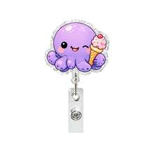 1pc Octopus Retractable Badge Reel Clip For Doctor Nurse ID Card Anti-Loss - Multicolor - View 10