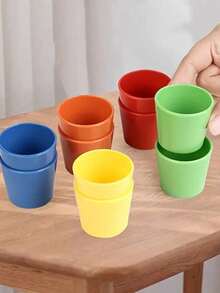 10pcs/1pc - Permainan Gelas Pesta, Permainan Tebak Setengah Gelas, Permainan Tebak Buta Dua Pemain yang Menyenangkan, Latihan Memori dan Logika, Tebak Warna yang Menyenangkan, Permainan Pengenalan Pencocokan, Mainan Belajar Tebak Buta yang Menyenangkan, Mengembangkan Kemampuan Kognitif, Keterampilan Motorik Halus dan Koordinasi Mata-Tangan, Cocok untuk Kembali ke Sekolah, Pesta, Pertemuan Keluarga dan Pendidikan Dini, Pilihan Sempurna untuk Hadiah Liburan dan Permainan Pesta - beraneka warna - View 7