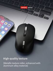 Lenovo 2.4G Wireless Silent Mouse 1600DPI USB Office Mouse Ergonomic Lightweight Portable Mouse For Laptop PC Computer Office Study - View 6