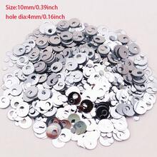 20g Silver Laser Flat Round Sequins, 3-30mm Bulk Loose Sequins For Handicrafts, DIY Decoration, Clothing Embroidery, Jewelry Making And Crafts - S - View 36