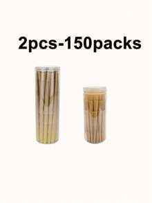 200/100/50/30片 4.3英吋/110mm 大尺寸預捲棕色濾嘴捲紙 | 慢燃捲紙，適合母親節、聖誕節假期禮物 - 彩色 - 查看 10