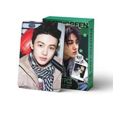 127pcs C/ORTIS GREENGREEN REDRED Album Special Benefit Cards LOMO Photo Cards Stickers K-Pop Fan Support Merchandise Featuring SEONGHYEON With Multiple Album Looks High-Definition Printed Cards For Card Binder Storage Scrapbook Decoration Photo Frame Display Birthday Holiday Gift Fan Collection Exchange Back To School Season - Multicolor - View 4