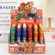 FIFA 10-Color Cartoon Tiger & Eagle Ballpoint Pens, Creative Multicolor Stationery For Journaling, Students, Learning, Football Party Supplies, Easter Gifts, Birthday Gifts, Back To School - Multicolor - View 11