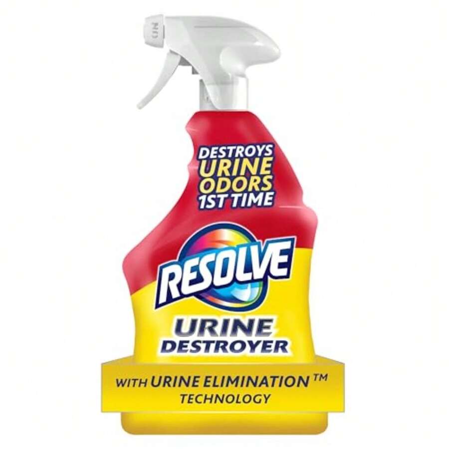 Urine Destroyer Spray Pet Stain And Odor Remover, Carpet Cleaner Solution For Cat And Dog Urine, 32 Fl Oz - As Pic - View 1