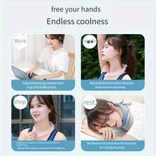 New Summer Cooling Neck Ring, Portable Ice Neck Wrap, Constant Temperature Cold Neck Collar, Physical Cooling Accessory For Heat Prevention Outdoor Activities - Multicolor - View 7