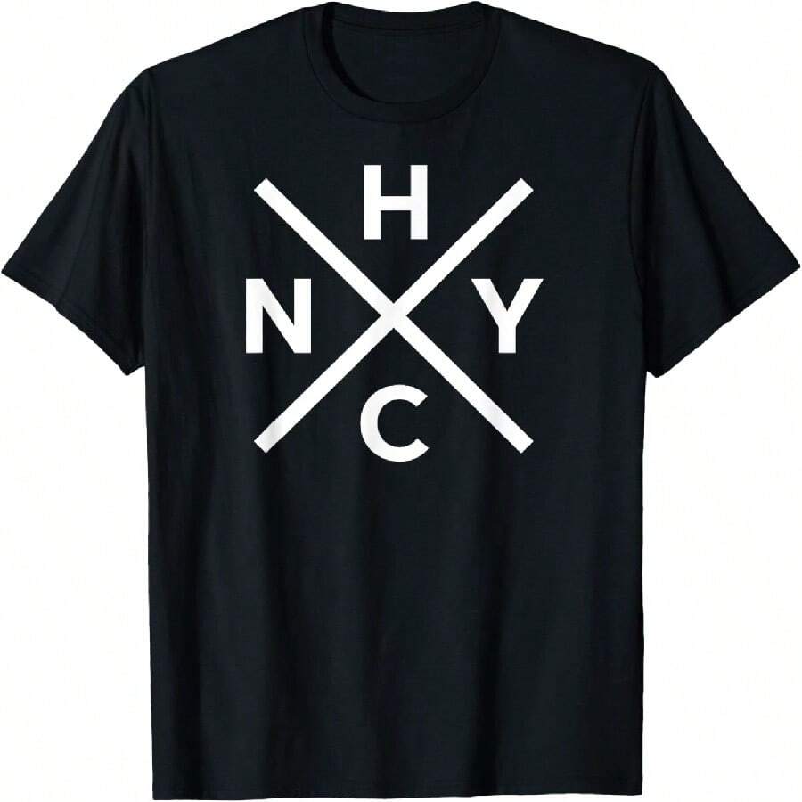 New York Hardcore Punk Rock T-Shirt - Black - View 1