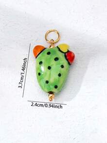 Mixed Color Ocean Animal Floral Fruit Shaped Pendants DIY Earrings Bracelets Necklaces Jewelry Making Accessories - Multicolor - View 10