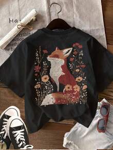 Camisetas de Tallas grandes - Negro - Ver 2