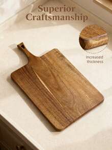Multi-Size Cutting Board With Handle, Steak Serving Board, Kitchen Chopping And Plating Board, Suitable For Breakfast Serving, Also For Main Course Preparation, Perfect Gift For Home Parties And Housewarming - View 5