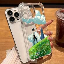 24h Shipping From DE/FR/ES – Charming Anti-Drop Transparent Soft Back Case For IPhone 17 16 15 14 13 12 11 Pro Pro Max Plus &  Galaxy A15 A16 A25 A35 A55 A56 &  13 14 15 Pro Ultra &  Edge 30 40 50 Fusion Neo, Shockproof Cover, Birthday Gift For Men Women - Clear - View 4