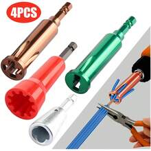 4Pcs Stripper  Tool Set Quick Stripping Twisting Electrician Wiring Tools - A - View 1