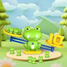 31-Piece Frog Balance Math Toy, Interactive And Fun Educational Tool Combining Weight Stacking And Counting Games, Helps Teens Master Weight Distribution And Balance Challenges, Count Frogs And Calculate Stack Layers, Designed For Growth And Companionship, Perfect For Friends' Gatherings And Solo Logical Thinking Practice - Multiple Styles - View 5