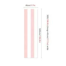 1 Roll Easy-Apply Pink Stripe Wall Decal - Self-Adhesive, Moisture-Resistant Vinyl Wallpaper For Kitchen, Bathroom, Bedroom & More - Peel & Stick, Easy Clean, Matte Finish - Available In 10 Sizes - Multicolored Striped Wallpaper - View 14