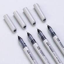 Set Pena Tinta Gambar Garis Halus 3/4 buah, Pena Sketsa Hitam, Ujung 0,2/0,3/0,4/0,5 mm, Cocok untuk Sketsa Detail, Album Foto, Jurnal, Garis Luar, Gambar Bunga Halus dan Karya Seni Gambar Tangan, Kembali ke Sekolah - lainnya - View 6