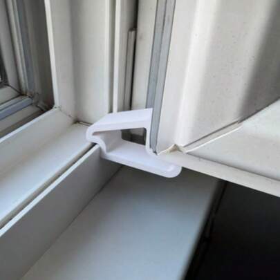 2/1pc Heavy Duty Non-Slip Door Stopper Wedge, Suitable For Balcony Window Door, Easy Installation, Home Office Bathroom Kitchen Track Lock