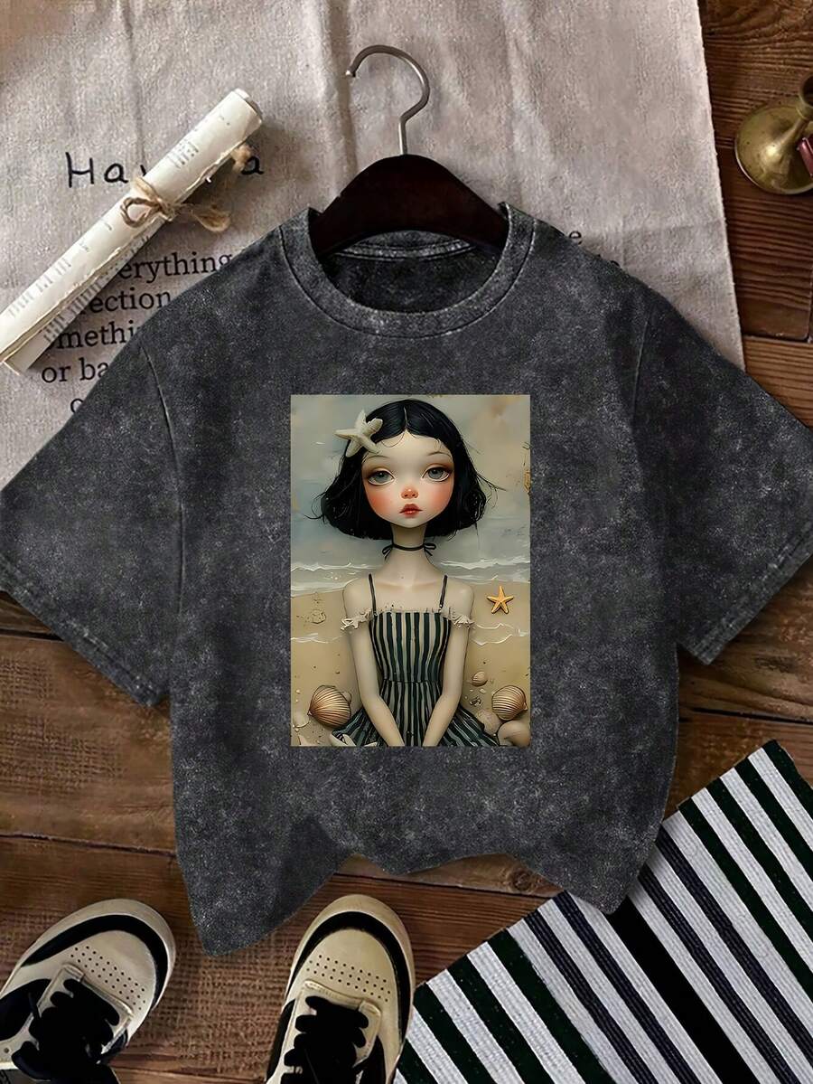 Women T-Shirts - Black - View 1