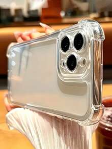 手機殼 5 入組防震 TPU 透明手機殼，適用於 iPhone 17、16、15、14、13、12、11 Pro Max、17 Air、14 Plus、X、Xs Max、Xr、8 與 7 Plus 背蓋 - 無色 - 查看 4