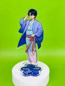The New Prince Of Tennis Ryoma Echizen Kimono Sakura Acrylic Standee, Cute Character Display Stand, Manga Merchandise, Creative Gift, Handmade Craft, Office Supplies, Desktop Decor, Gift For Girls - A - View 9