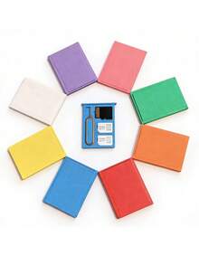 SIM Card Holder, Compact And Portable, Shockproof And Dustproof, Safely Store SIM Cards And TF Memory Cards, Phone Digital Accessories, 3D Printed Portable SIM Card Storage Box, Safely Store Phone Memory Cards, Compact And Shockproof - Multicolor - View 2