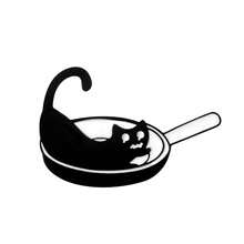1Pc Of Black And White Minimalist Style Cat Brooch With Multiple Creative Cat Badges Student Party Versatile Backpack Accessories Jewelry - Multicolor - View 15