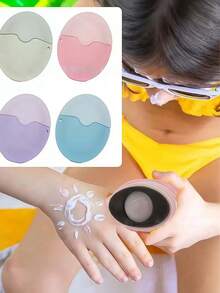 100ml Refillable Roller Ball Lotion Applicator, Detachable Sunscreen Applicator, Even Application, No Messy Hands, Hands-Free Application Of Body Lotion, Foundation And BB Cream, Portable Design, Suitable For Summer, Beach, Pool, Outdoor Activities And Travel, Essential For Women. - View 7