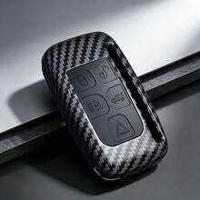 ABS碳纖維汽車遙控鑰匙保護殼外殼，適用於Land Rover Range Rover Sport Evoque Freelander Velar Discovery 4 XE XJ XF Guitar - A - 查看 11