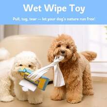 Pet Dog Tissue Toy, Self-Entertainment Teething Relief, Fun Educational Squeaky Toy For Small And Medium Dogs - Multicolor - View 3