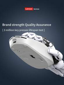 Lenovo 2.4G Wireless Silent Mouse 1600DPI USB Office Mouse Ergonomic Lightweight Portable Mouse For Laptop PC Computer Office Study - View 10