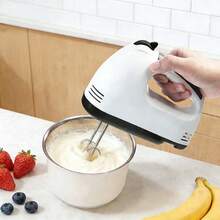 7-Speed 100W Electric Hand Mixer – Multifunctional Mixer For Baking And Cooking - View 10