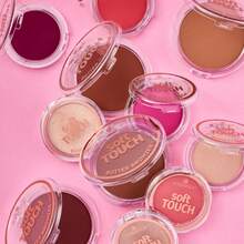 Essence | Soft Touch Bouncy Blush | Lightweight, Buildable Cream To Powder Blush | Long-Lasting Natural Flush | Vegan & Cruelty-Free Makeup Variant 1 - 沒有任何 - 查看 7