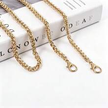 1pc Metal Chain Shoulder Strap Bag Chain Accessory, Handbag Shoulder Strap, Crossbody Bag Chain, Bag Accessory, Suitable For Most Handbag Accessories - Multicolor - View 8