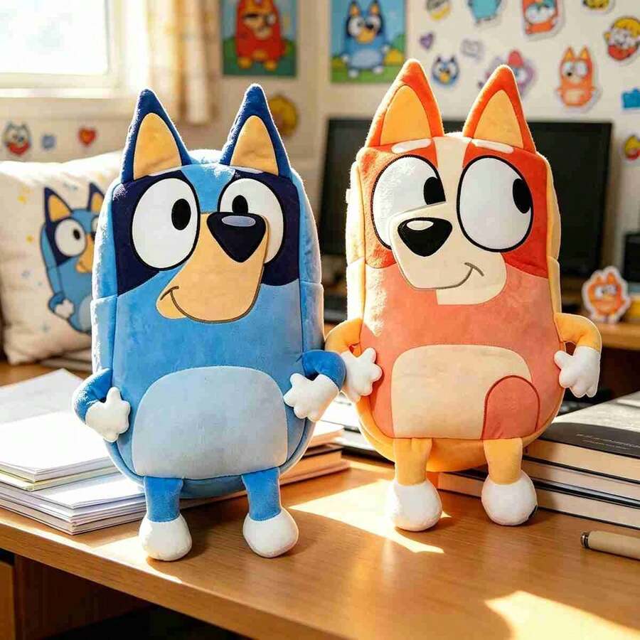 1件 2026 熱門 Bluey & Bingo 家庭毛絨娃娃,可愛趣味娃娃,返校必備,柔軟毛絨娃娃,適合生日、派對、節日、粉絲與送禮。驚喜娃娃可能與實際產品有所不同。隨機款式 - 彩色 - 查看 1