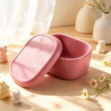 Sealed Fresh-Keeping Lunch Box, Lightweight Fruit Box, Microwave- Silicone Bowl, 200ml/300ml/600ml, Personalized Custom Name And Pattern - Multicolor - View 15