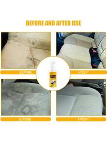 EELHOE Pembersih Busa Mobil Multifungsi, Cocok Untuk Membersihkan Interior Mobil, Disinfeksi Atap dan Jok, serta Menghilangkan Bau. - Jeruk - View 6
