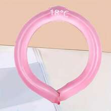 New Summer Cooling Neck Ring, Portable Ice Neck Wrap, Constant Temperature Cold Neck Collar, Physical Cooling Accessory For Heat Prevention Outdoor Activities - Multicolor - View 8