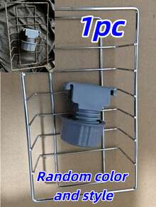 Stainless Steel Faucet Storage Rack, No-Drill Sink Drainer, Multi-Function Dishcloth Sponge Soap Organizer, Hollow Design For Drainage And Mold Prevention, Rust-Resistant Wear-Resistant Stable And Durable, Can Store Various Kitchen Cleaning Tools, Suitable For Kitchen, Bathroom, Living Room, Home Housewives, Renters, Catering Professionals, B&B Hotels, Practical Home Storage Item - Faucet Shelf - View 10