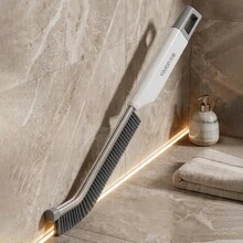 Long Handle Multi-Function Gap Brush, Used To Remove Kitchen Dirt And Clean Stove Gaps. Also Suitable For Bathroom And Toilet. Can Be Used To Clean Door Gaps, Windows, Floor Tiles, Etc. No Cleaning Dead Angles. - Long-handled Stiff-bristled Crevice Brush - View 6