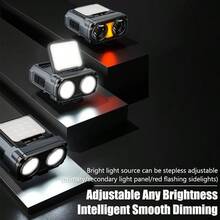 1PC LED Headlight Rechargeable Portable Rotating Hunting Flashlight For Outdoor Camping Fishing Home Lighting - Headlamp - View 8