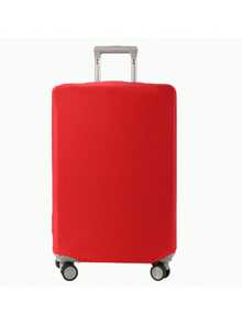 Milk Silk Luggage Cover, Thickened Elastic Travel Suitcase Protective Cover, Solid Color Scratch-Resistant Dust-Proof Luggage Cover, Durable Elastic Travel Suitcase Cover, Suitable For Airport Check-In, School, Business Travel, Outdoor Travel, Universal Fit For Most Sizes - Multicolor - View 5