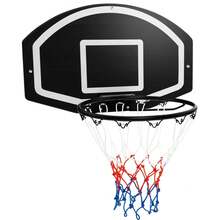 Wall Mount Basketball Hoop, 28.5¡¯¡¯ X 18¡¯¡¯ Large Backboard With 17¡¯¡¯ Rim, Shatter-Proof Backboard - Default Title - View 6
