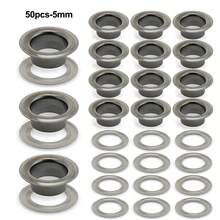 50pcs Metal Eyelet Set For Dress, Includes Washers, Leather Repair, Eyelets - Multicolor - View 11