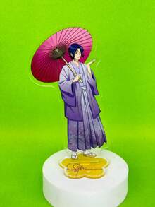 The New Prince Of Tennis Ryoma Echizen Kimono Sakura Acrylic Standee, Cute Character Display Stand, Manga Merchandise, Creative Gift, Handmade Craft, Office Supplies, Desktop Decor, Gift For Girls - A - View 4