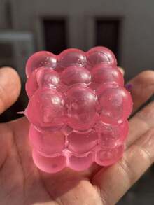 Maltose Ice Cube Square Squeeze Ball (Multiple Colors) Realistic Sponge Cleaning Tool, Practical Gift For Family And Friends, Home Decor To Liven Up Atmosphere, Relieve Stress, And Relax Mood - A - View 12