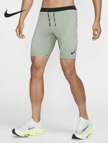 Nike/Authentic New Autumn Men's Mid-Waist Breathable Running Sports Shorts FN3370-014 - FN3370-014 - View 1