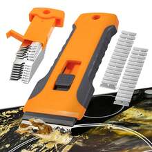 1pc Stain Cleaning Scraper With Extra Blade, Window Scraper, Glass Scraper, Extendable Scraper For Removing Glue, Paint, Stickers, Labels. Multi-Functional Household Glue Removal Scraper Tool For Phone, Car Repair, Cleaning, Film Application. Cleaning Tool, Tools & Home Improvement - Multicolor - View 7