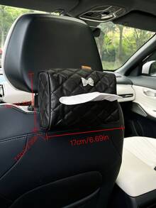 創意蝴蝶結車用面紙收納盒、車用面紙裝飾袋、車內面紙袋、車用面紙盒、面紙裝飾袋 - 蝴蝶結 - 查看 9